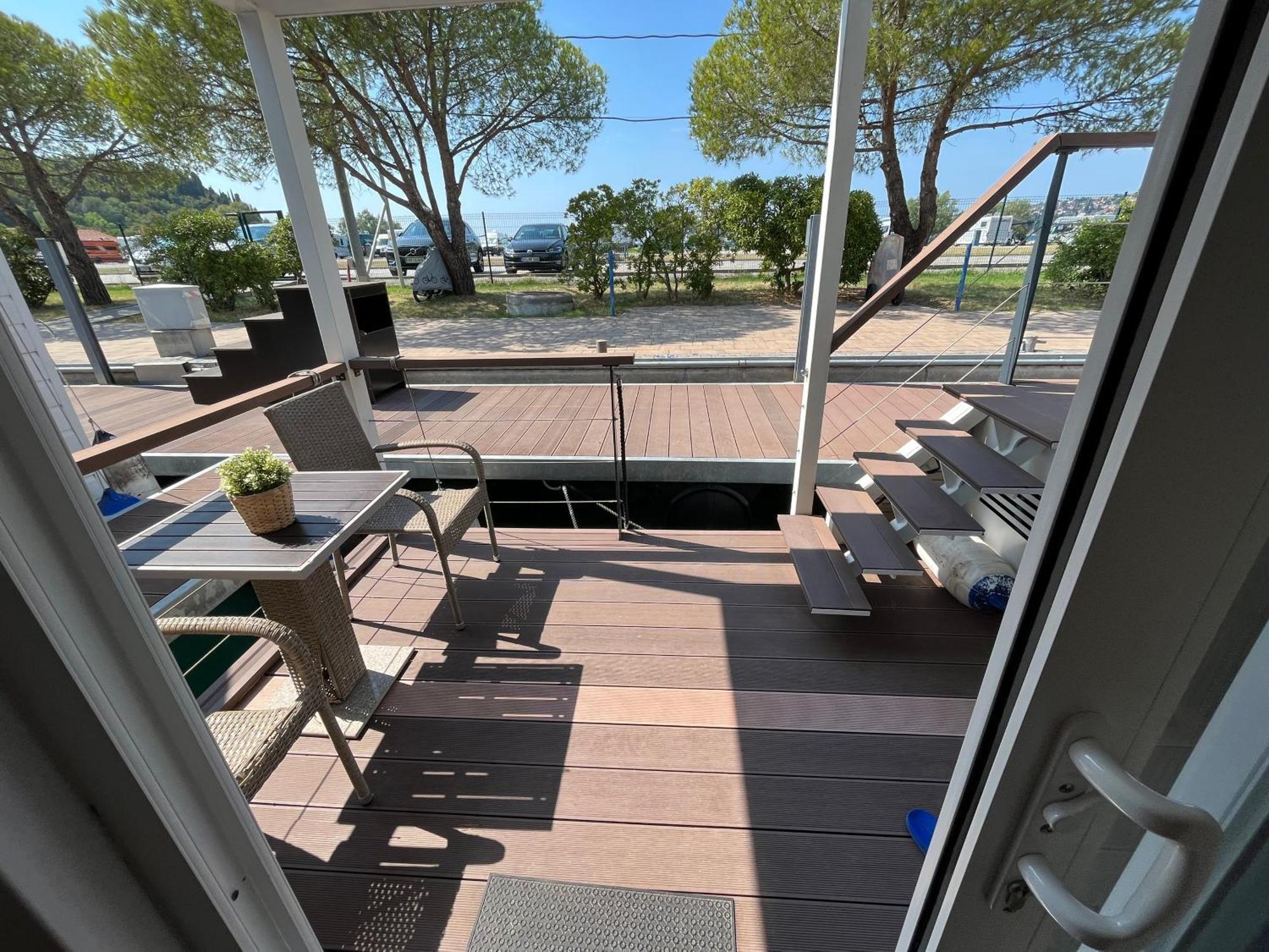 Marina Luxury Houseboat Lace Portorož Dış mekan fotoğraf
