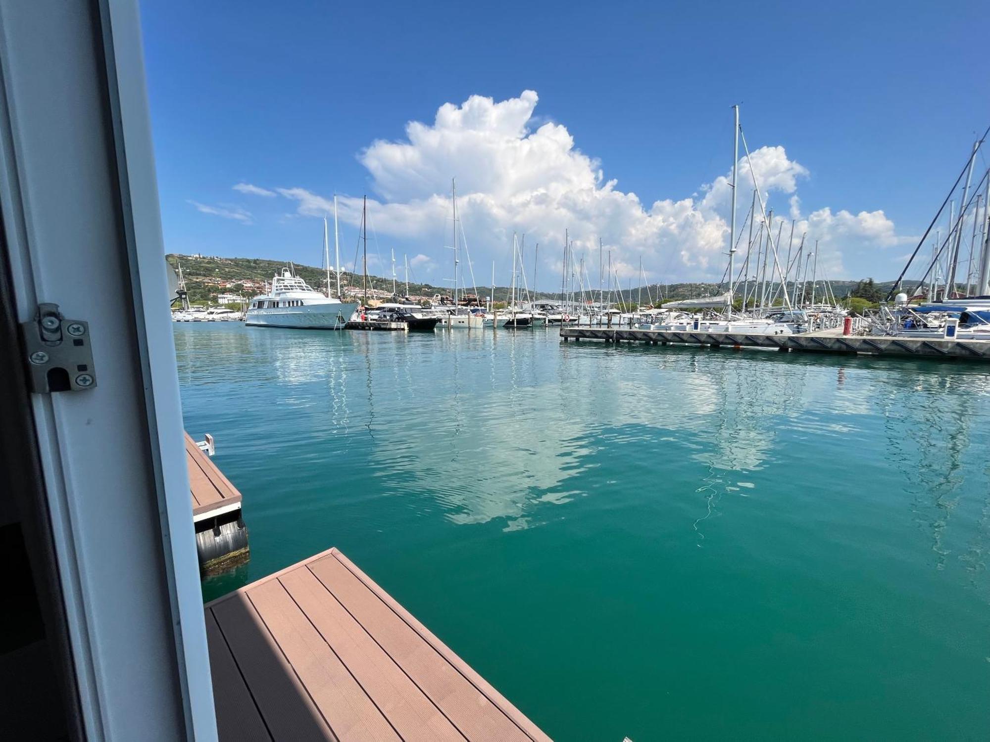 Marina Luxury Houseboat Lace Portorož Dış mekan fotoğraf