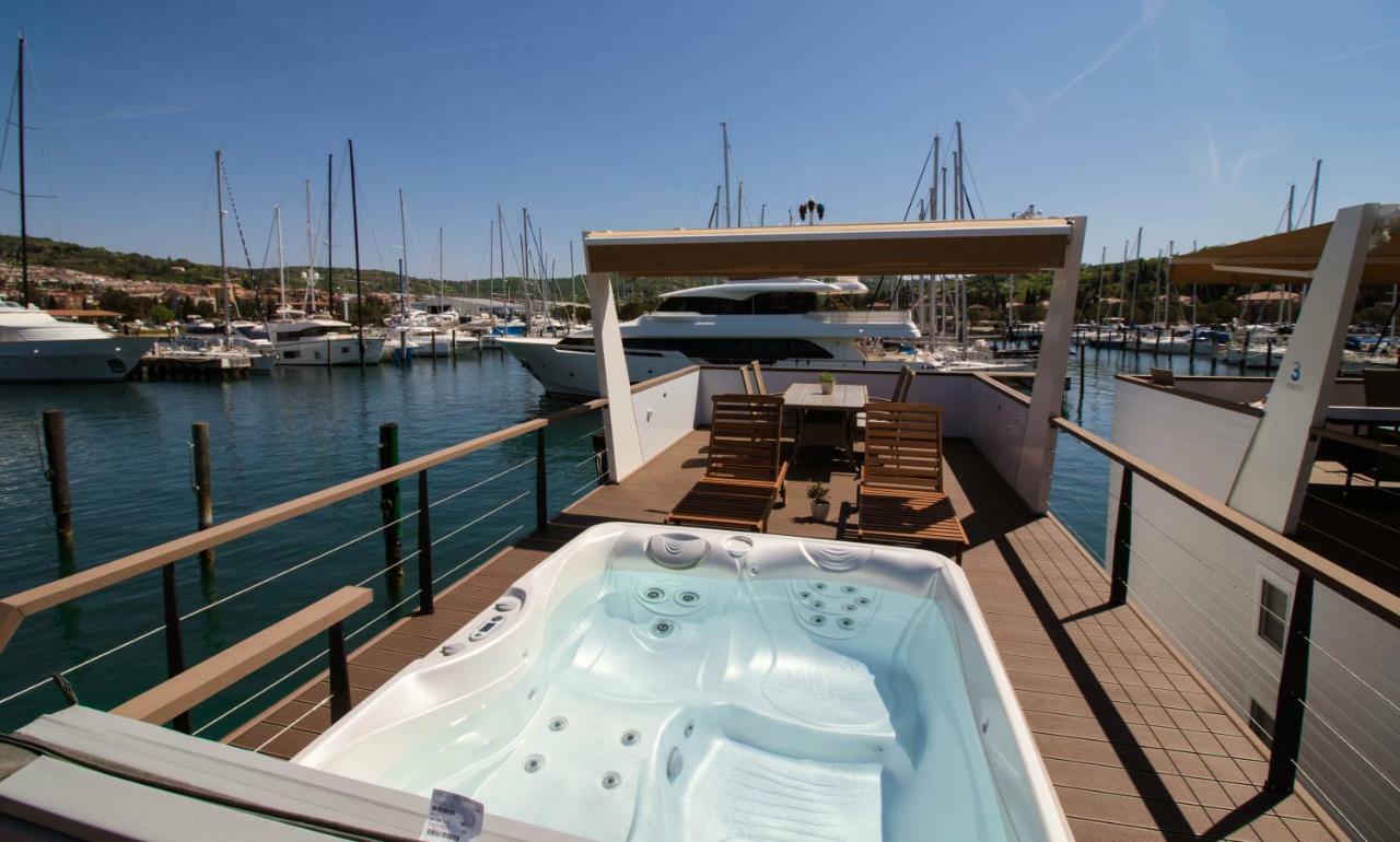 Marina Luxury Houseboat Lace Portorož Dış mekan fotoğraf