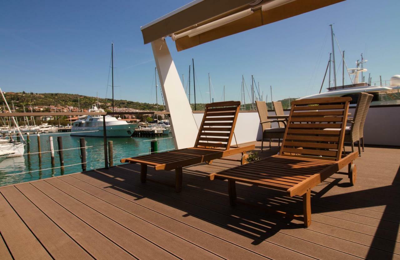 Marina Luxury Houseboat Lace Portorož Dış mekan fotoğraf